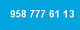 958 777 61 13